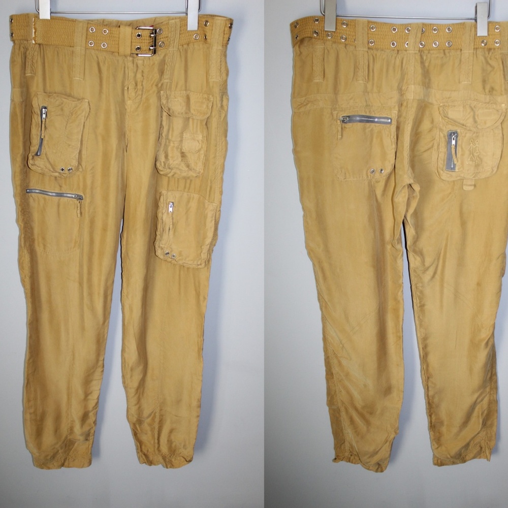 Johnny Was Pete & Greta Poplin Cargo Pants HW7227 - Picture 2 of 8